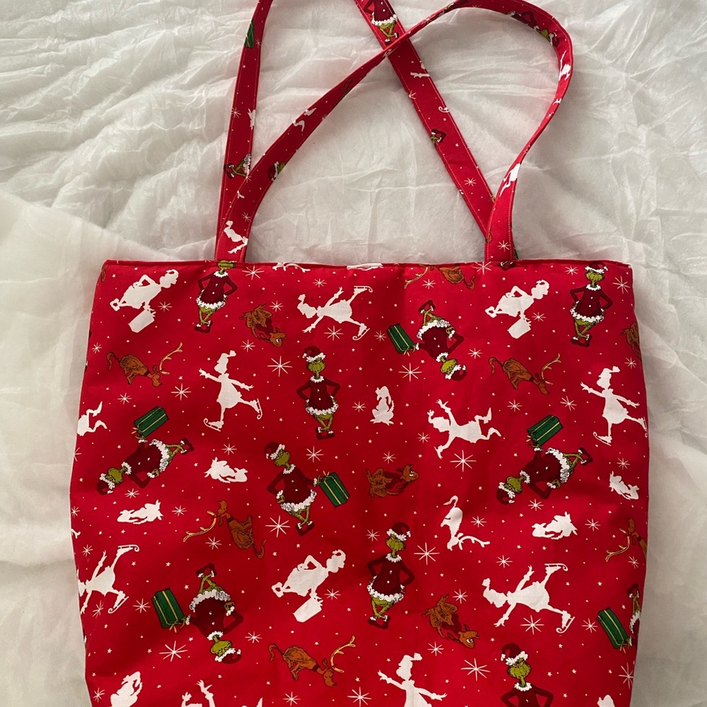 Festive Red Tote Bag